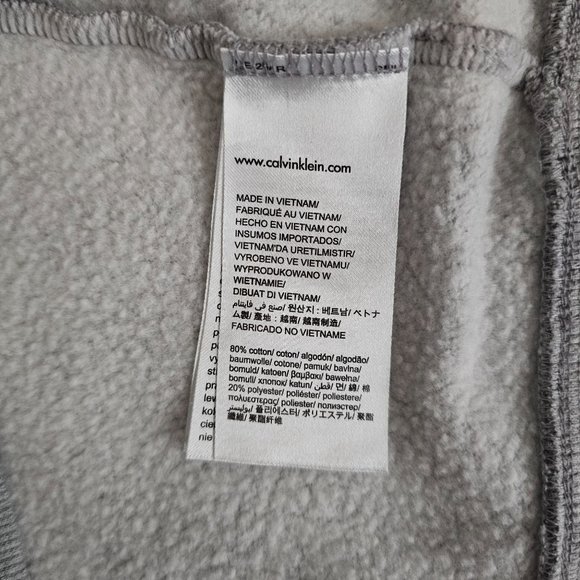 Calvin Klein Jeans Women's Gray Heathered Crew Neckline Pullover Sweater S/P/CH - Picture 9 of 14